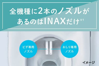 LIXIL | トイレ | サティス | 機能 | 気くばり