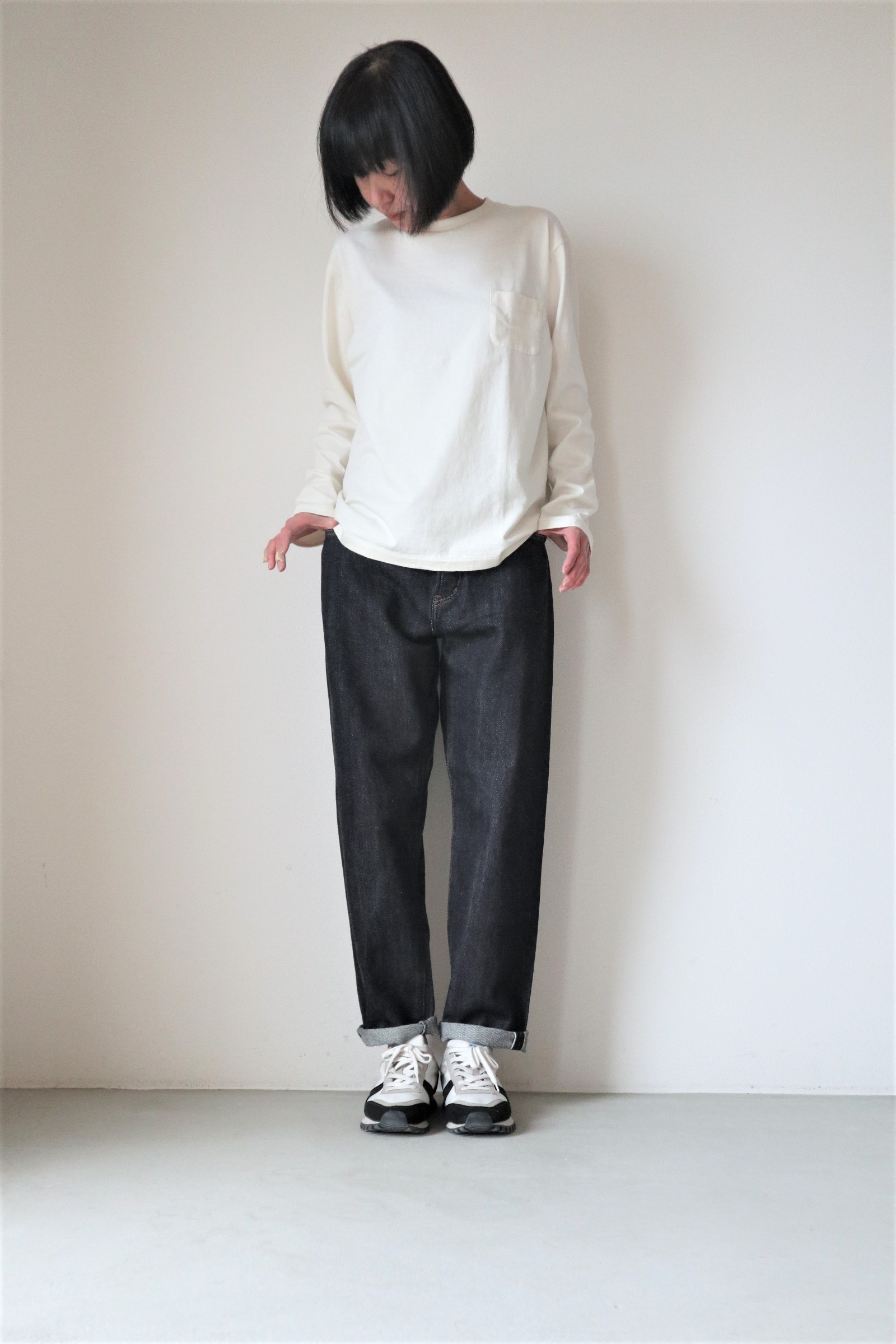 YAECA取扱店 ヤエカ通販 YAECA/デニムワイドテーパード9-12W