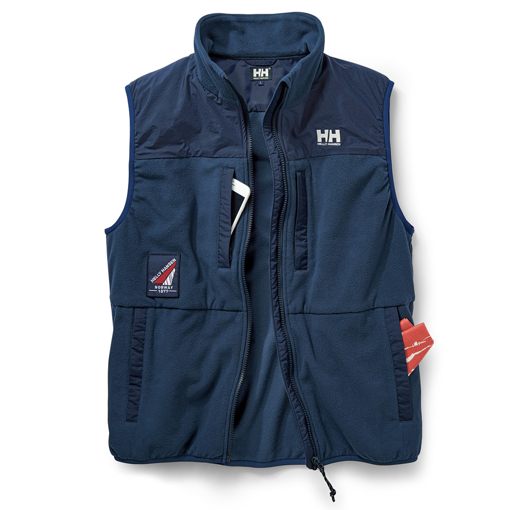 ヘリーハンセン 6ポケット・フリースベスト | ライトアップオンライン