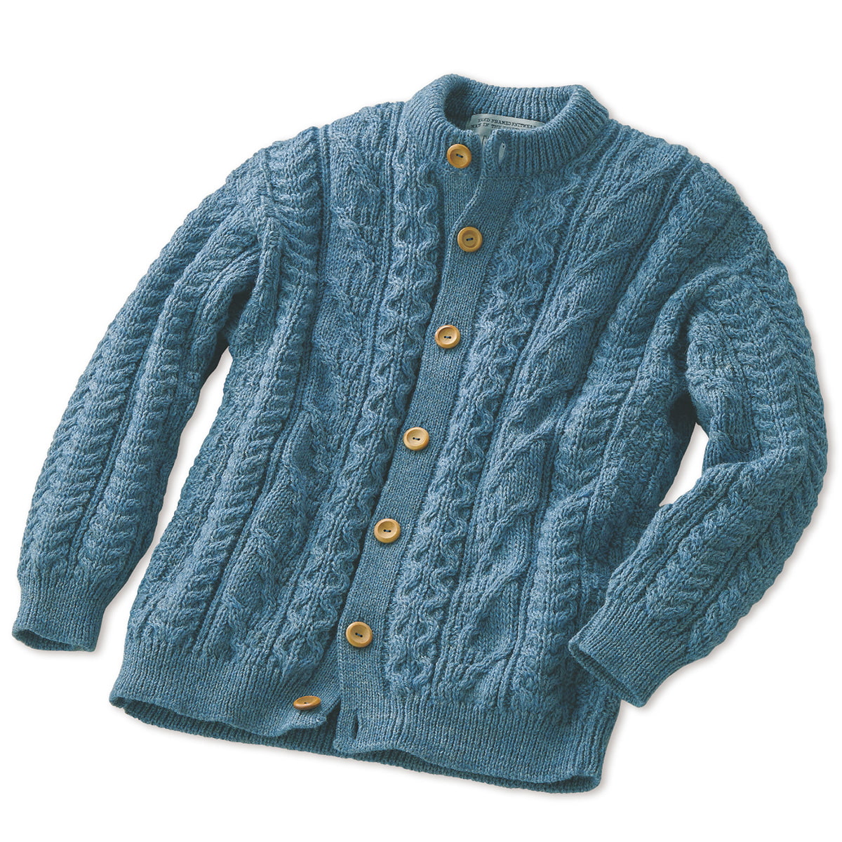 オールドダービーニットウェア ブリティッシュウール・クルーネック