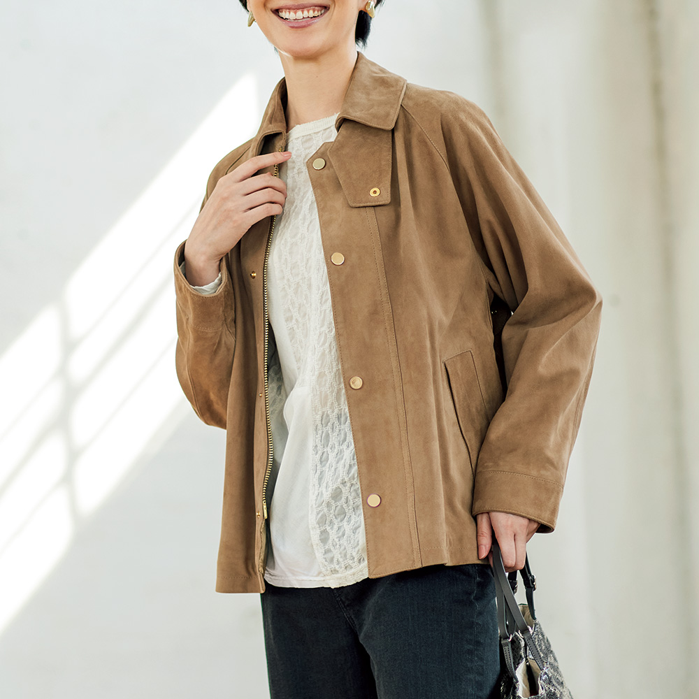 チンクアンタ スウェードブルゾン／当社限定モデル | ライトアップ