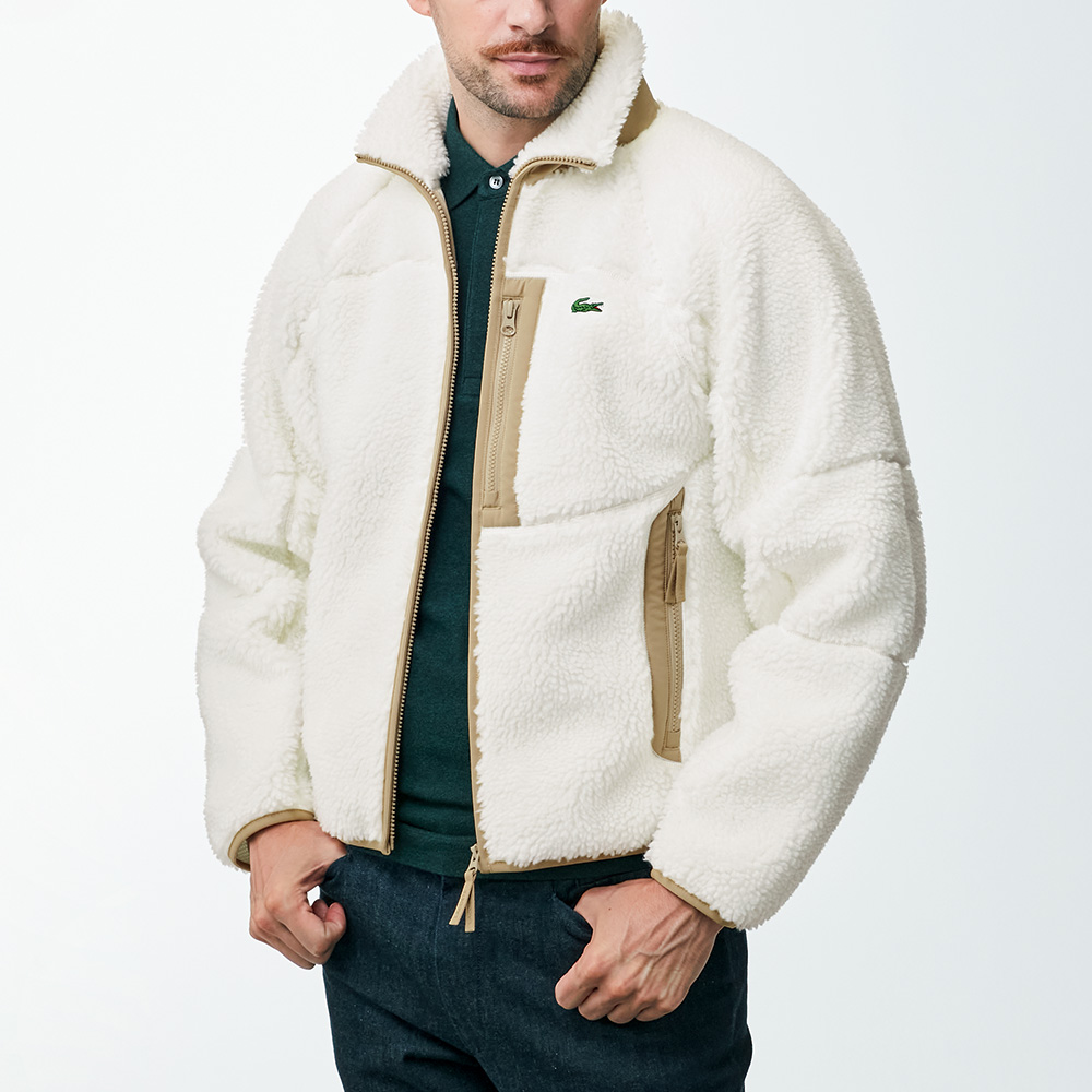 ラコステ ボアフリースジャケット | ライトアップオンラインストア