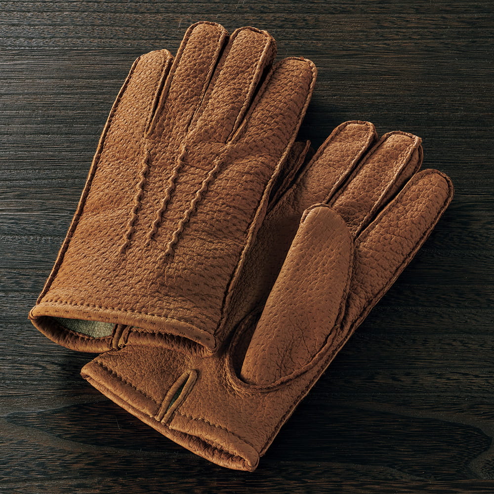 クロダ ペッカリー手袋／カシミヤライニング | ライトアップオンライン