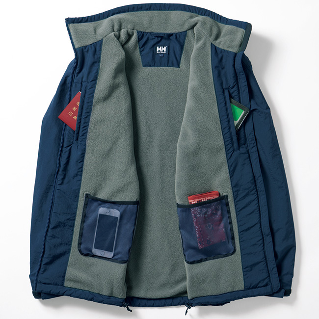 ヘリーハンセン 7ポケット・フリースライニングジャケット | ライト