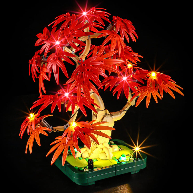 Lightailing Light Kit for LEGO Japanese Red Maple Bonsai Tree