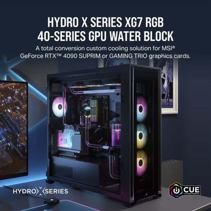 CORSAIR、GPUを水冷化するキット「CORSAIR Hydro X Series XG7 RGB