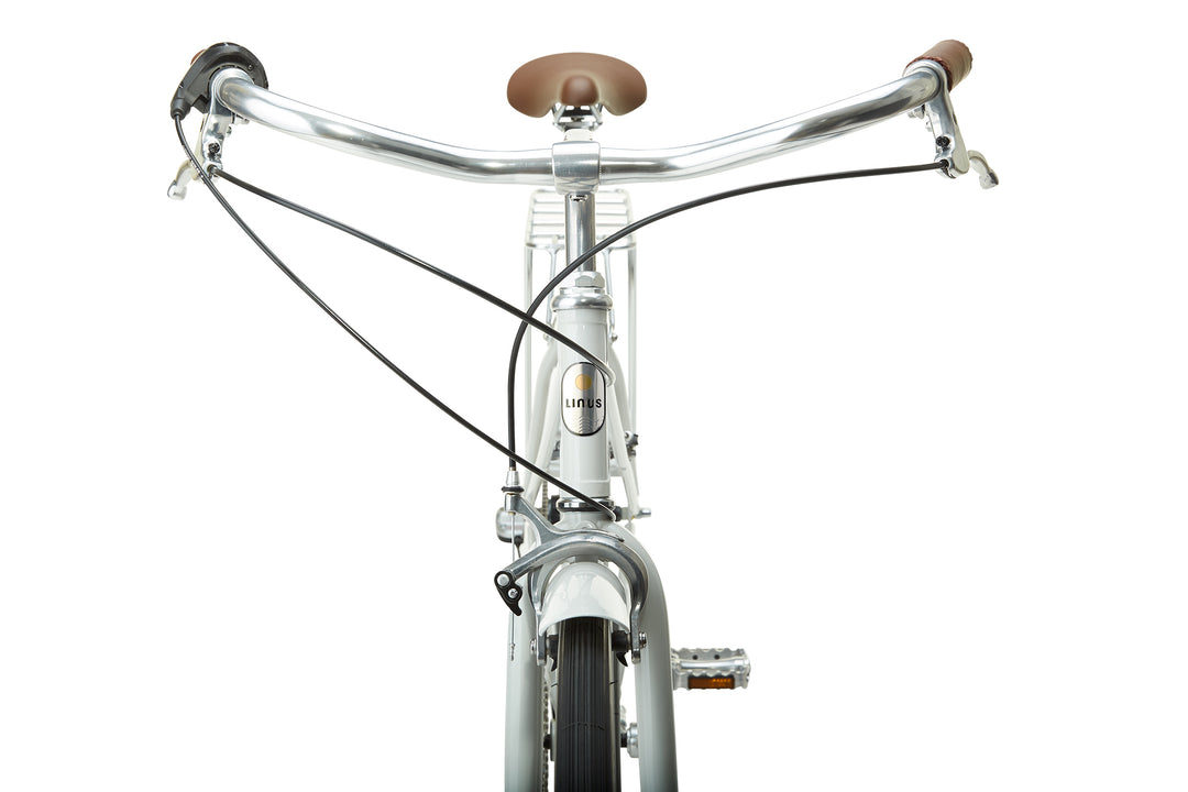 Mixte 3i, City bikes in White, Blue & Black – Linus
