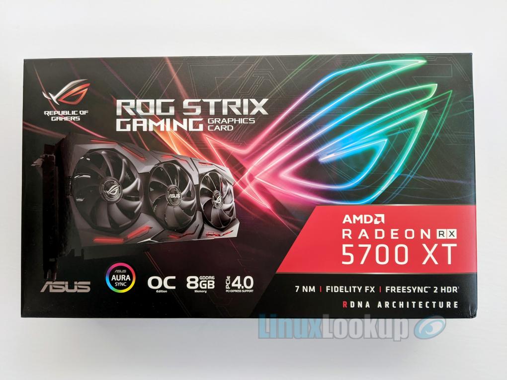 ASUS ROG Strix Radeon RX 5700 XT OC Edition Review | Linuxlookup