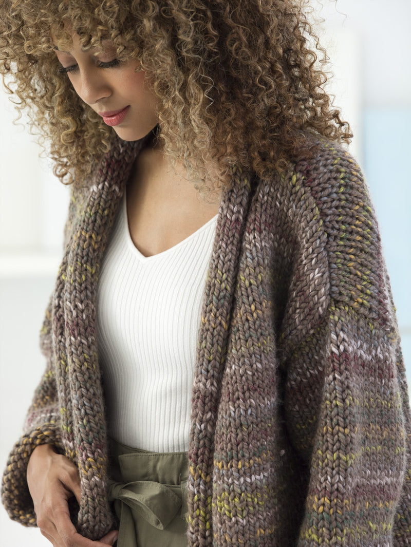 Milton Harbor Cardigan (Knit) – Lion Brand Yarn