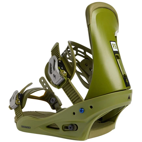 Burton: Freestyle Re:Flex Snowboard Bindings - Green 22/23 – Lip