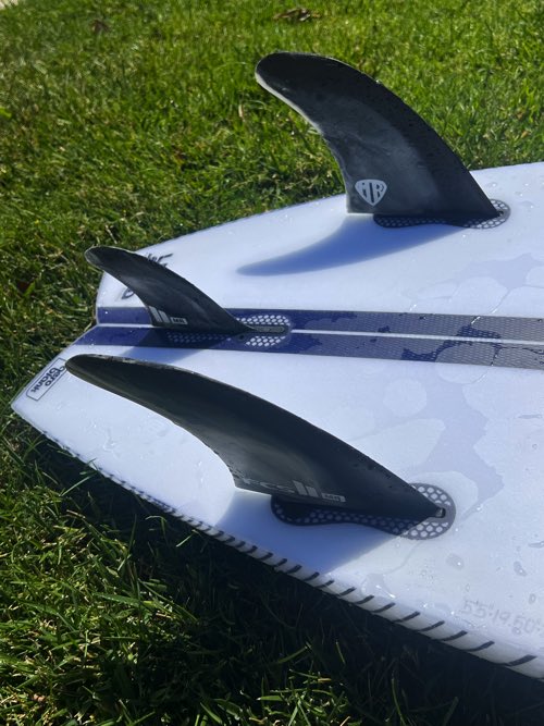 MR PC / TWIN/TRIフィンセット[Mark Richards] BLACK/WHITE – Luvsurf