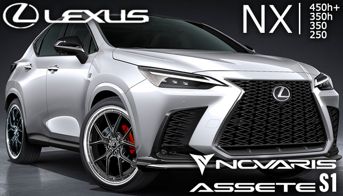 レクサスNX 20系用 ホイール＆タイヤセット(ノヴァリス アセット S1
