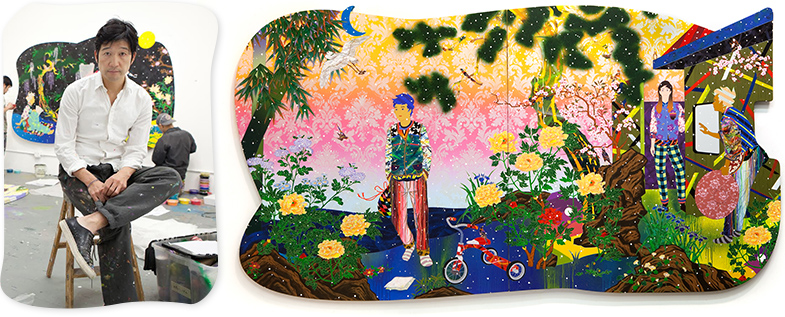 NYで活躍する現代アーティスト松山智一個展「Same Same, Different