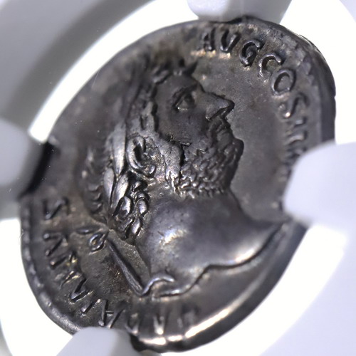 古代ローマ AD117-138年 ハドリアヌス デナリウス銀貨 アイギュプトス