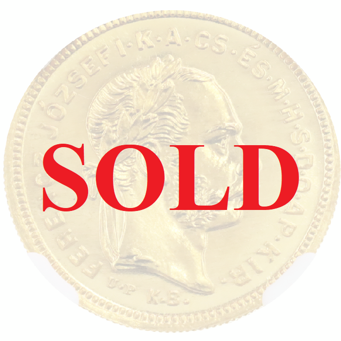 ハンガリー(ハンガリー=オーストリア帝国)1881年銘 ダカット金貨リスト