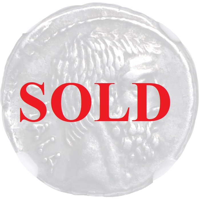 古代ローマ帝国 BC54年 デナリウス銀貨 AHALA BRUTUS アハラ