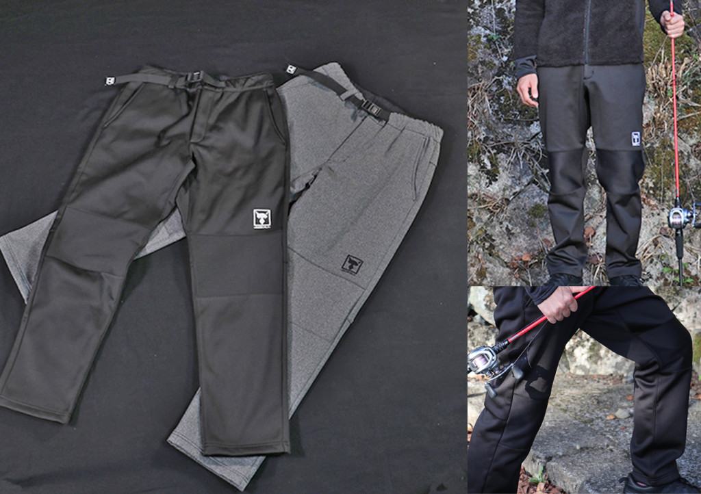 JACKALLソフトシェルパンツ】防風性と伸縮性を持つ秋～春先の3シーズン