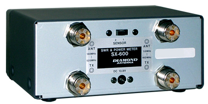 SX600 第一電波工業 1.8～525MHz 350MHz帯対応 2センサー内蔵 通過形