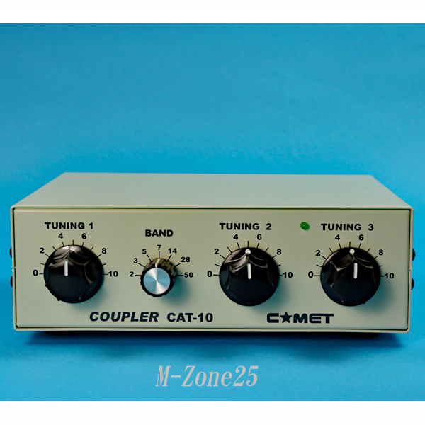CAT-10A コメット 3.5MHz～50MHz帯 アンテナカプラー CAT10A むせん