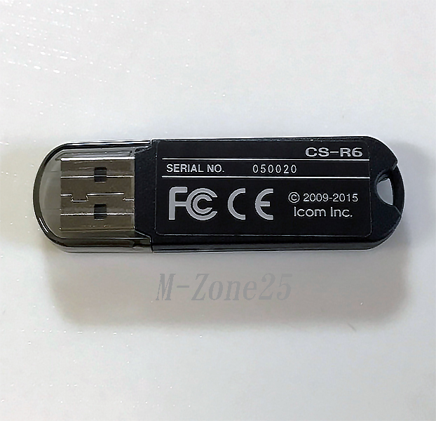 CS-R6 アイコム IC-R6用 クローニングソフト むせんZONE25｜アマチュア