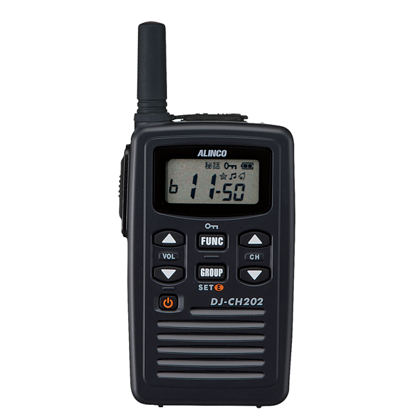 DJ-CH202S ショートアンテナタイプ アルインコ 特定小電力
