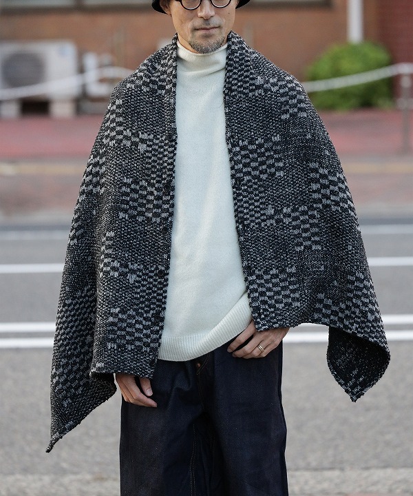 Engineered Garments/エンジニアド ガーメンツ Button Shawl - Pattern