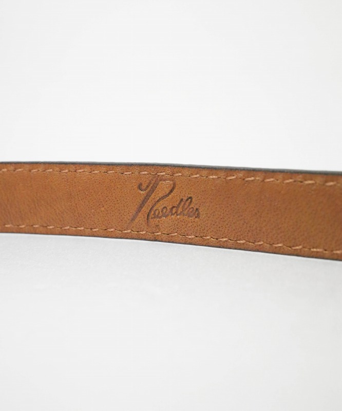 Needles/ニードルズ Peace Buckle Narrow Belt - - Python