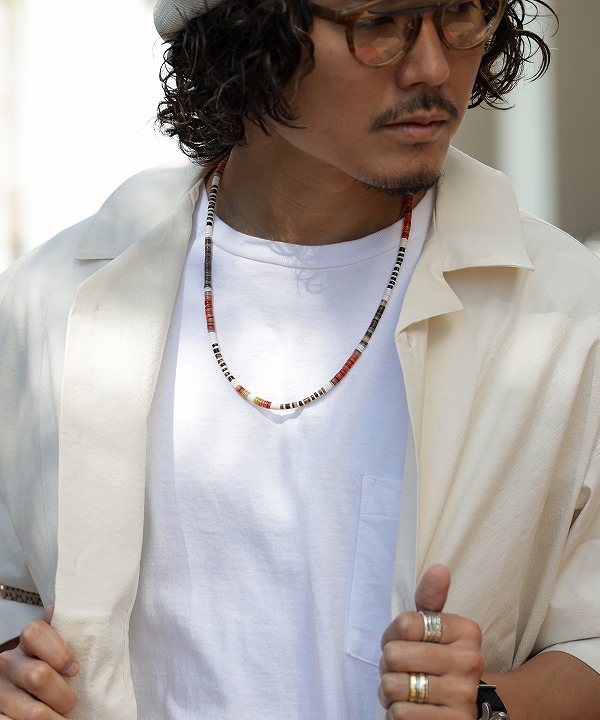 サントドミンゴ/SANTO DOMINGO BEADS NECKLACE（全3種）[アクセサリー