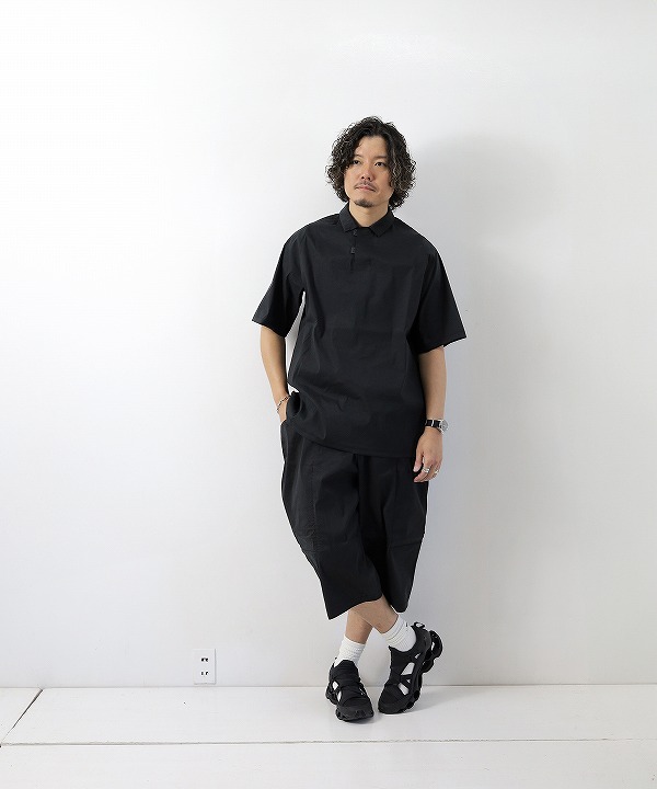 TEATORA/テアトラ CAPSULESNAP POLO SHIRT - AQUAKINESIS【MAPSの定番