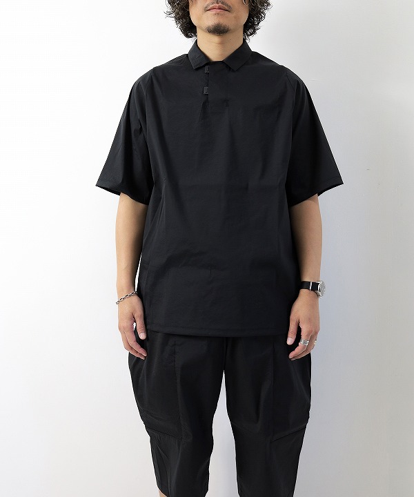 TEATORA/テアトラ CAPSULESNAP POLO SHIRT - AQUAKINESIS【MAPSの定番