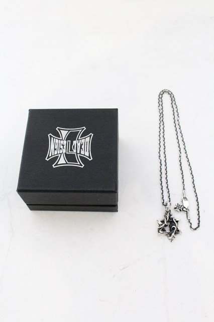 DEAL DESIGN / ヘックススターネックレス 45cmチェーン シルバー O-24