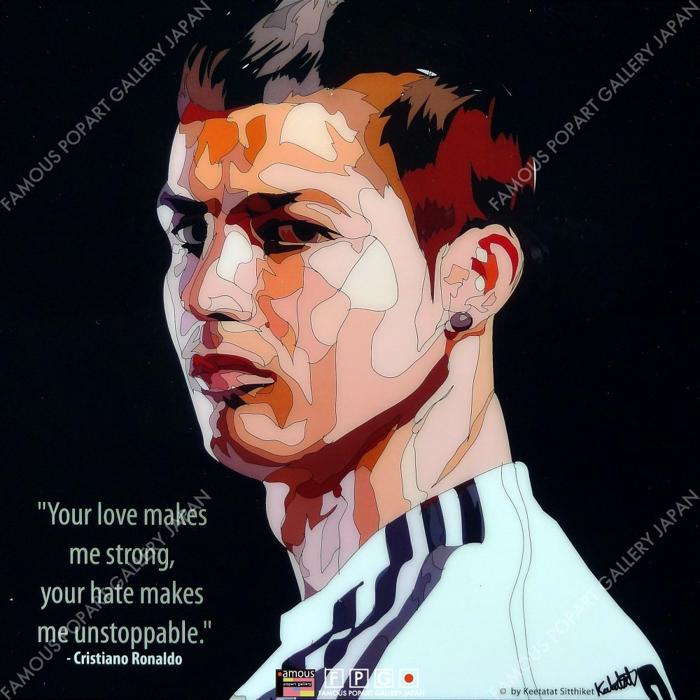 CRISTIANO RONALDO / クリスティアーノ ロナウド [ポップアートパネル