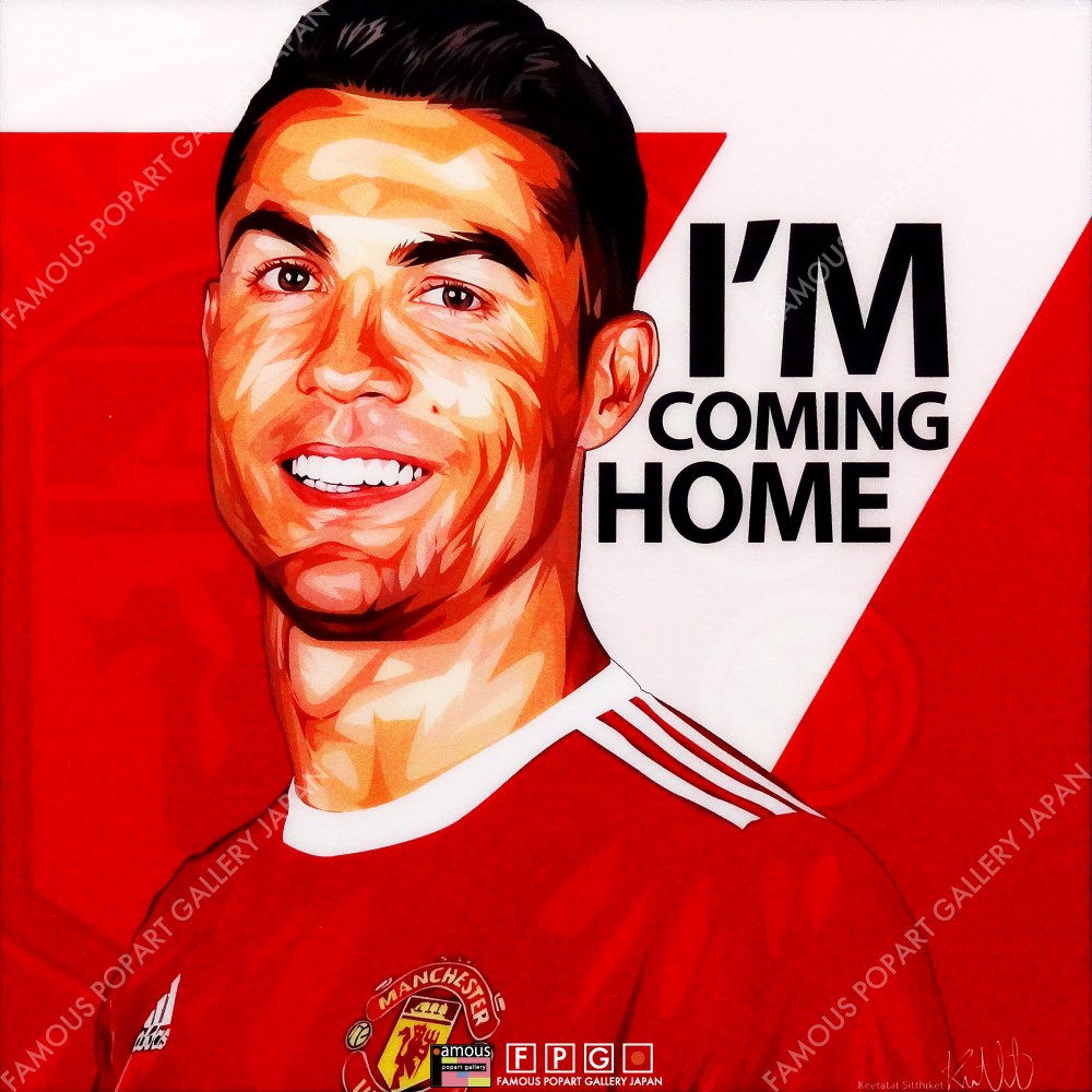 Cristiano Ronaldo / クリスティアーノ・ロナウド [ポップアートパネル