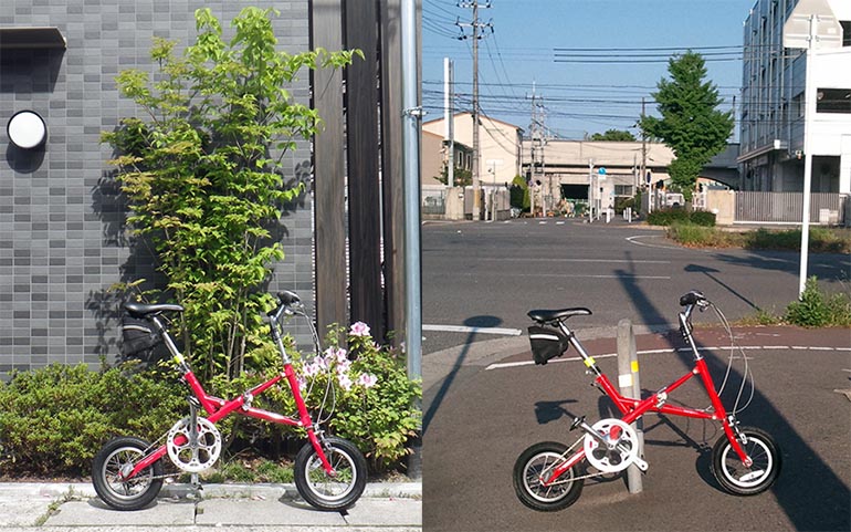 お気に入りの折りたたみ自転車紹介！