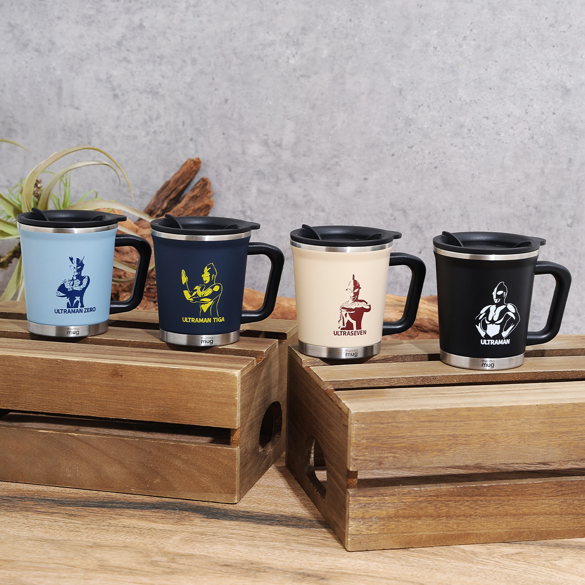 サーモマグカップ ウルトラティガ NAVY 51729 300ml 《ウルトラマン