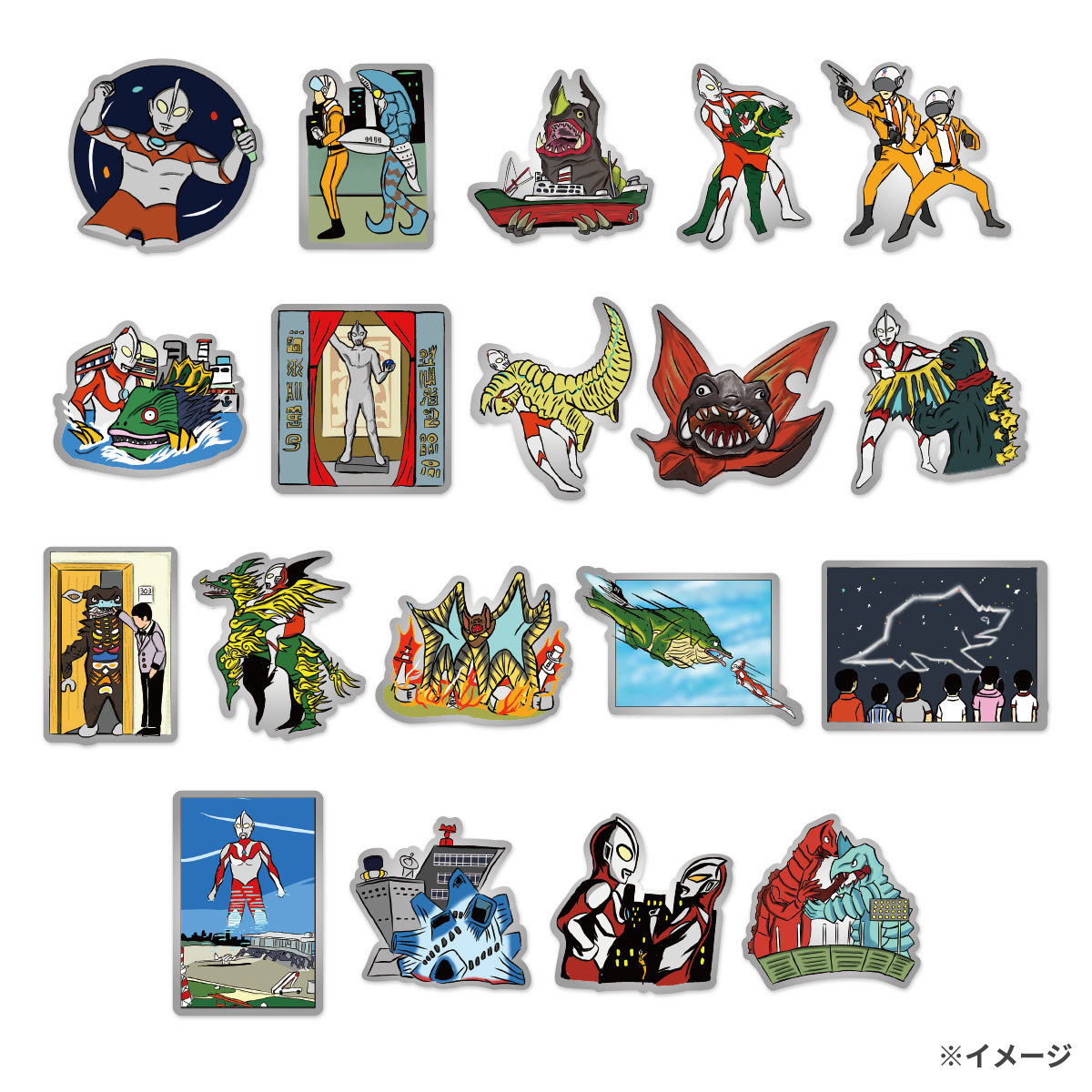 二次予約商品】ウルトラピンズワールド ウルトラマンエピソードver