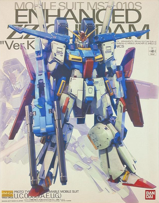 MG Enhanced ZZ Gundam (Ver. Ka) P-Bandai – MOTHERBASE