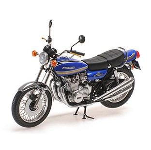 Minichamps Kawasaki 900 Z1 Super 4 1972 - Petrol Blue 1:12