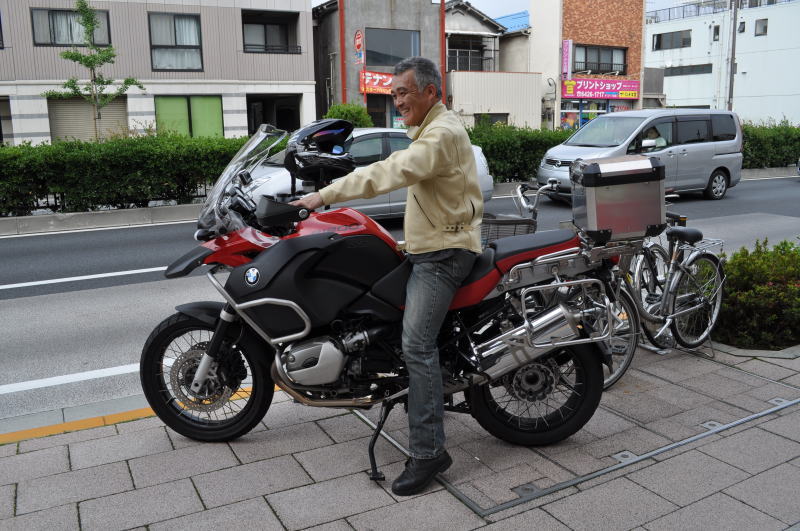 河名シート製作所 シート加工紹介 BMW R1200GS ADV（空冷）