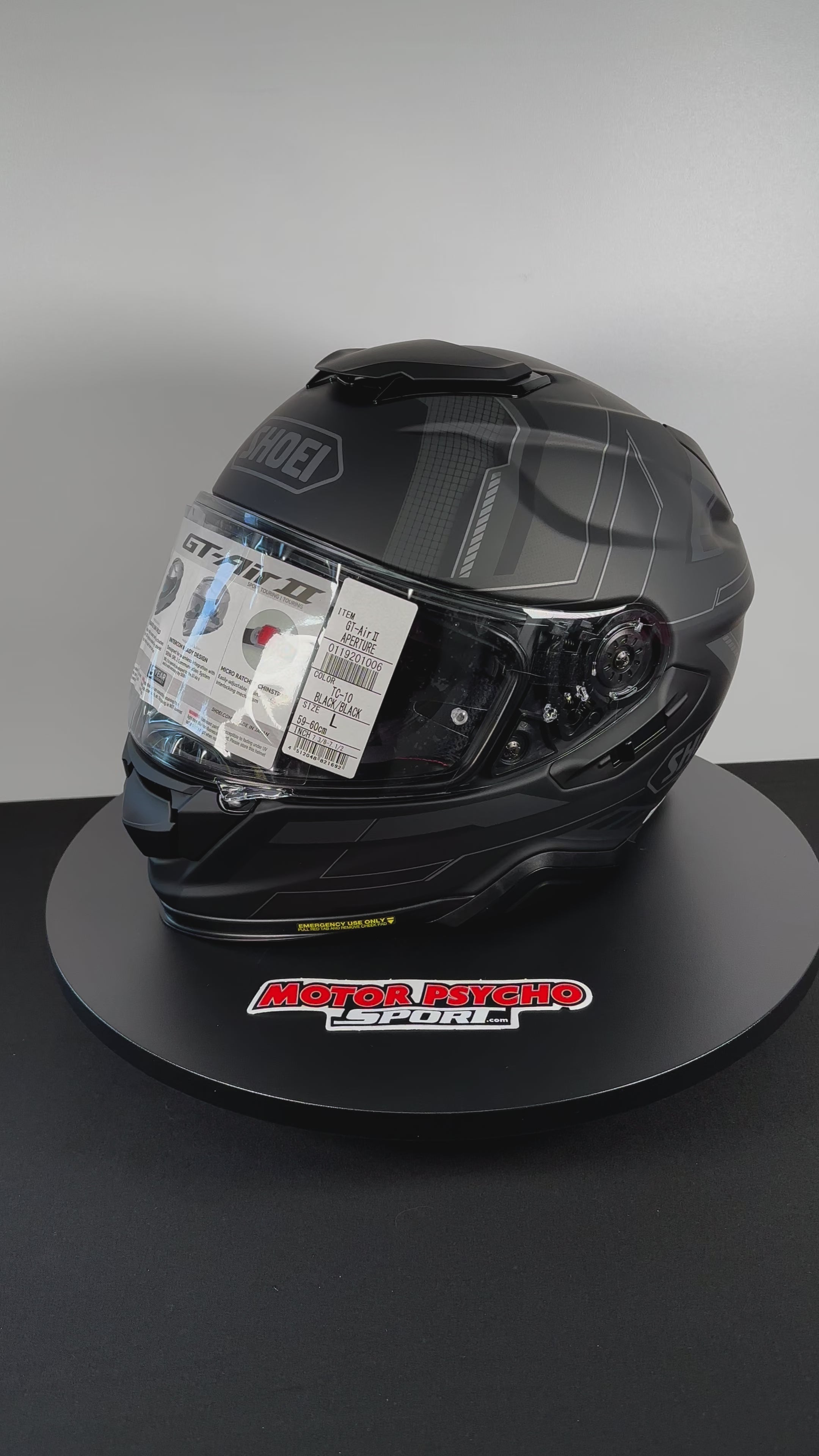 Shoei GT-Air II Aperture Helmet - TC-10 – Motor Psycho Sport