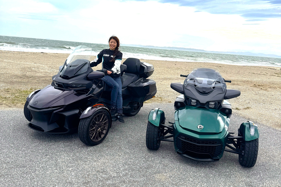 Can-Am Rykerだからこそ楽しめるダイレクトで臨場感ある走り心地