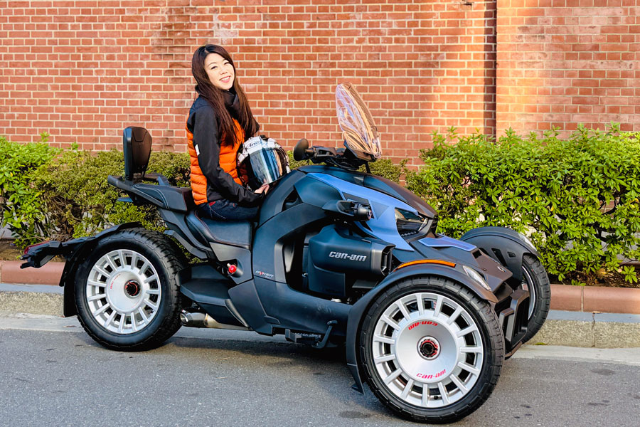 Can-Am Rykerだからこそ楽しめるダイレクトで臨場感ある走り心地