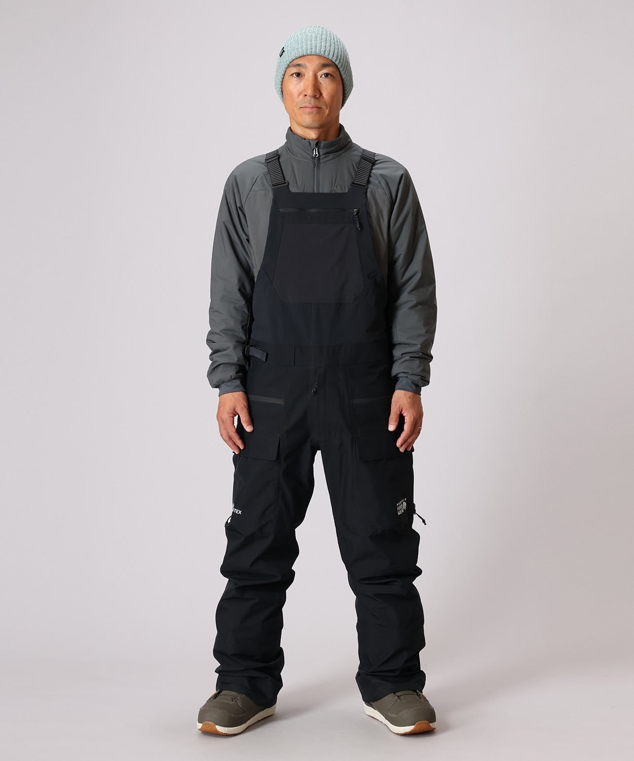 バウンダリーリッジゴアテックス ビブ(S Black)│マウンテンハード