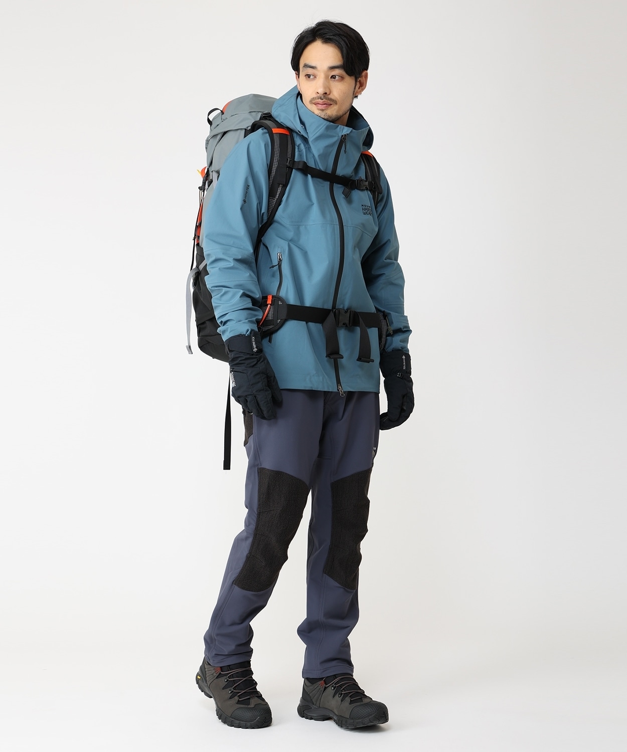 トレイルバースゴアテックスジャケット(S Adriatic Blue)│マウンテン