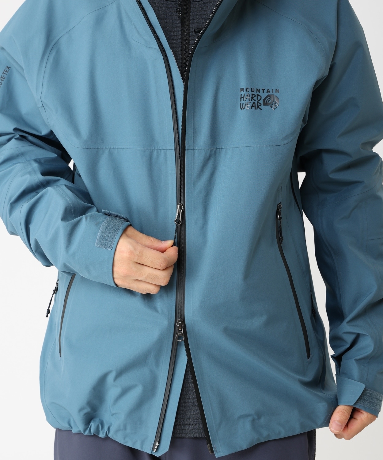 トレイルバースゴアテックスジャケット(S Adriatic Blue)│マウンテン