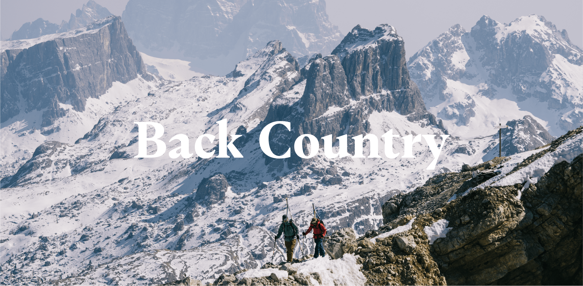 Back Country - バックカントリー対応バックパック・ウェア