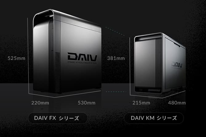 DAIV KM-I7G6T（NVIDIA Studio 認定PC）│ デスクトップパソコンの通販