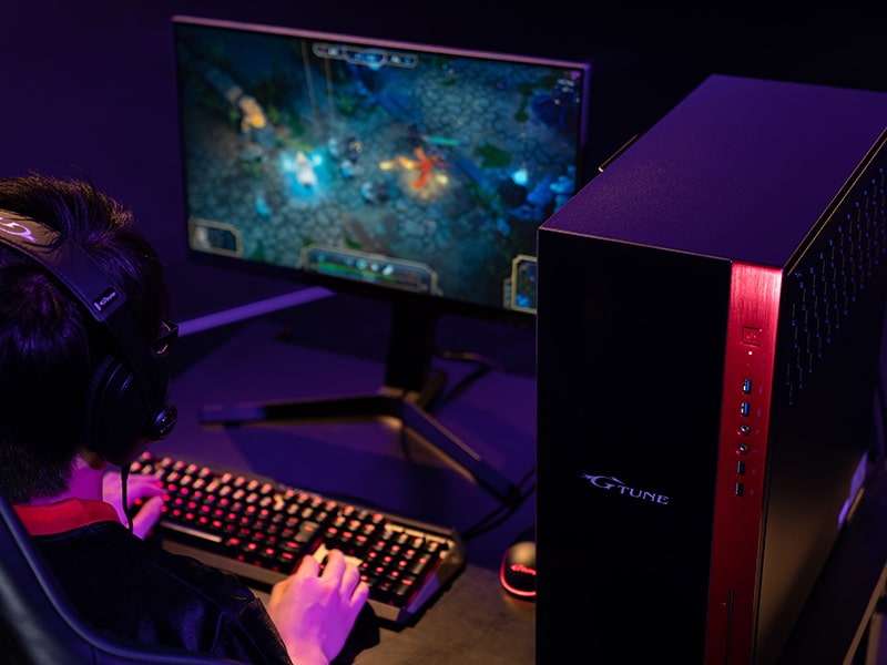 G-Tune XP-Z-CM-LC CPUとVGAのそれぞれに水冷クーラーを採用