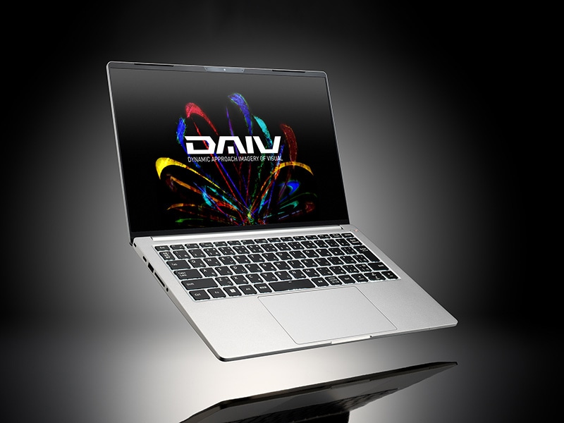DAIV 4P Windows 11 Iris Xe グラフィックス搭載 高性能 軽量ノート