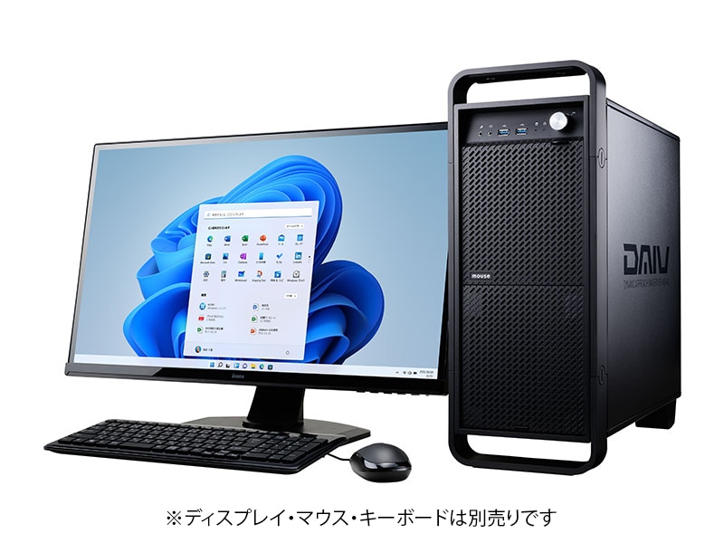 DAIV A9-6700XT│デスクトップパソコンの通販ショップ マウス